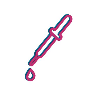 Kimya simgesi şablonunun İllüstrasyon Vektörü grafiği