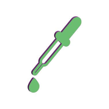 Kimya simgesi şablonunun İllüstrasyon Vektörü grafiği