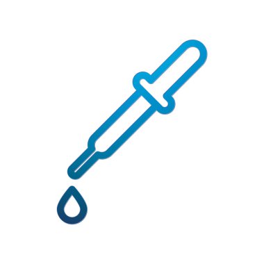 Kimya simgesi şablonunun İllüstrasyon Vektörü grafiği