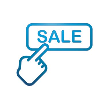 E Ticaret simgesi tasarımının Görüntü Vektörü Grafiği