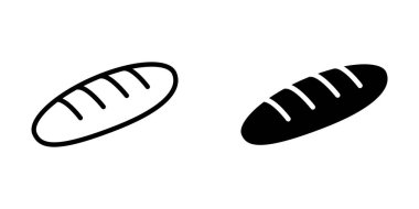 Pasta simgesi şablonunun İllüstrasyon Vektörü grafiği