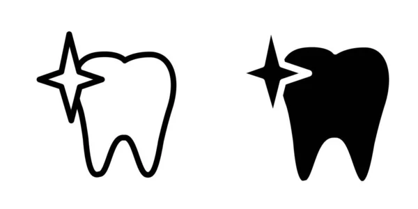 Illustration Vektorgrafik Der Zahnärztlichen Symbolvorlage — Stockvektor