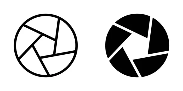 Fotoğraf simgesi şablonunun İllüstrasyon Vektörü grafiği