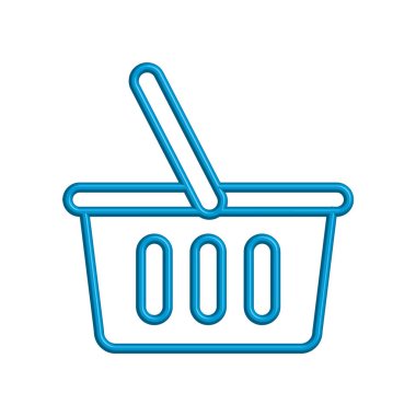 Alışveriş Sepeti simgesinin Resim Vektörü grafiği