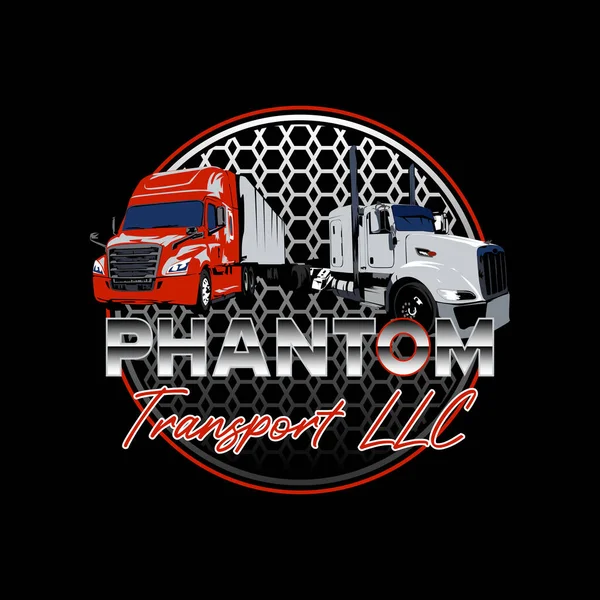 Logo Remorque Camion Signifie Système Transport Robuste Efficace Avec Design — Image vectorielle