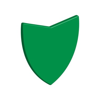 Kalkan simge şablonunun Çizim Vektörü grafiği