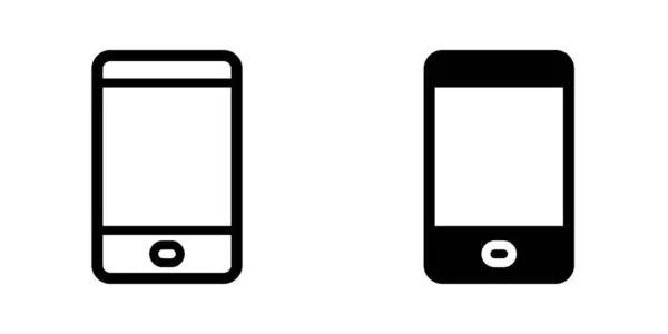 Ilustrační Vektorová Grafika Ikony Chytrého Telefonu Vhodné Pro Komunikaci Telefon — Stockový vektor