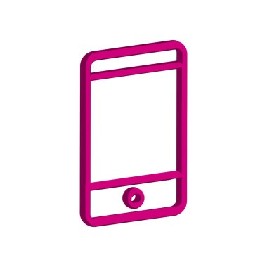 Illustration Vector graphic of smart phone icon