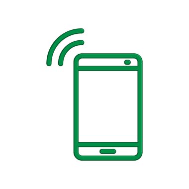 Illustration Vector graphic of smart phone icon