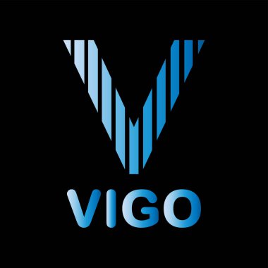 V logosunun Çizim Vektörü Grafiği