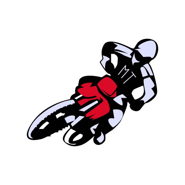 Ilustracja Wektorowa Grafika Logo Motocross Design — Wektor stockowy