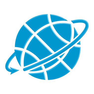 Illustration Vector graphic of globe icon 