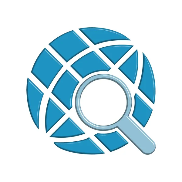 Illustration Vector Graphic Globe Icon — Vector de stock