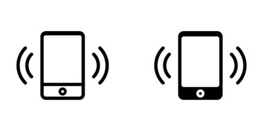 Illustration Vector graphic of smart phone icon