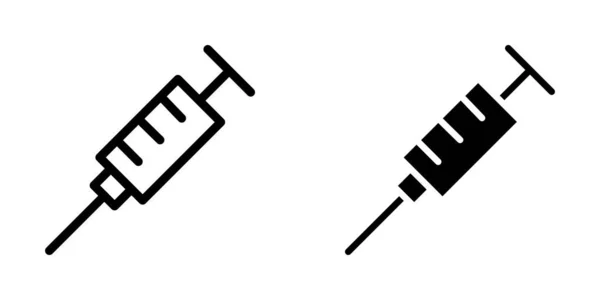 Illustration Vektorgrafik Der Spritzensymbolvorlage — Stockvektor
