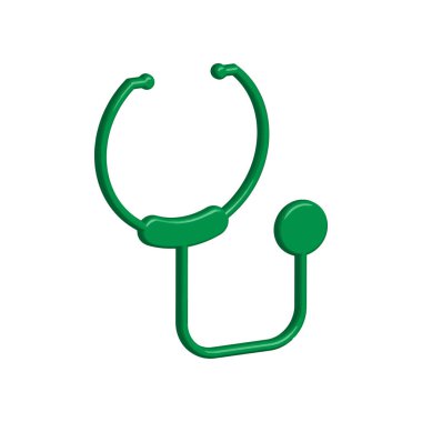 Stetoskop simgesinin Görüntü Vektörü Grafiği