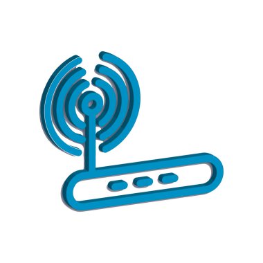 Yönlendirici simge şablonunun İllüstrasyon Vektörü grafiği