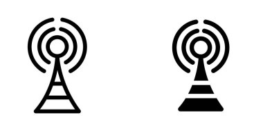 Kule simge şablonunun Çizim Vektörü grafiği