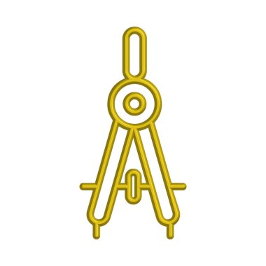 Pusula simgesi çiziminin İllüstrasyon Vektörü grafiği