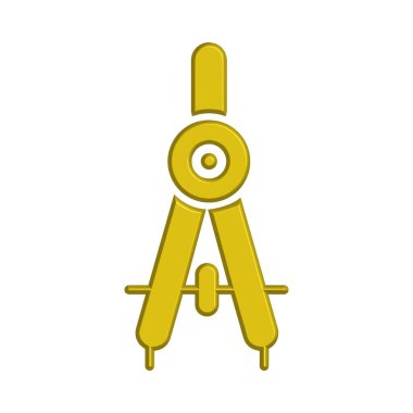 Pusula simgesi çiziminin İllüstrasyon Vektörü grafiği