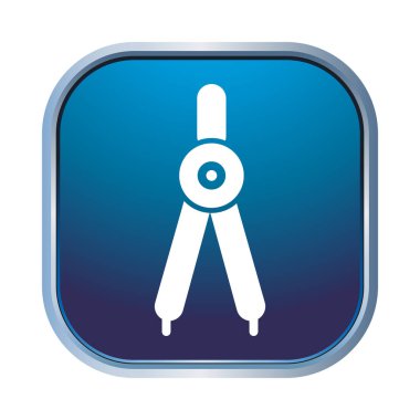 Pusula simgesi çiziminin İllüstrasyon Vektörü grafiği