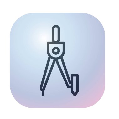 Pusula simgesi çiziminin İllüstrasyon Vektörü grafiği