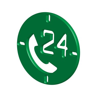 Telefon simgesi tasarım şablonu