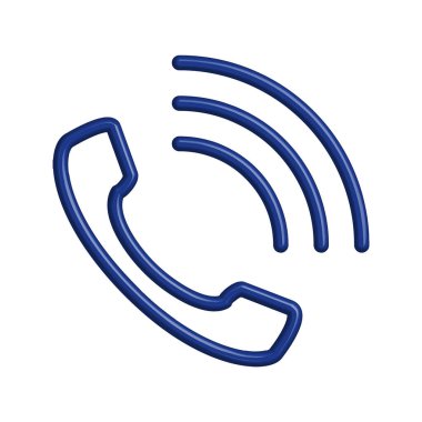 Telefon simgesi tasarım şablonu