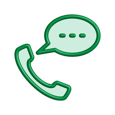 Telefon simgesi tasarım şablonu