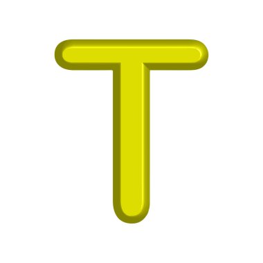 Alfabe simgesi dizayn şablonu