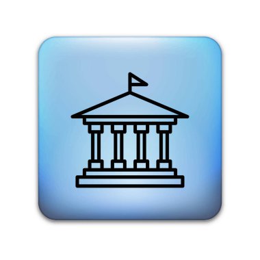 Üniversite simgesi tasarım şablonu