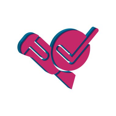 Kesici simgesi tasarım şablonu