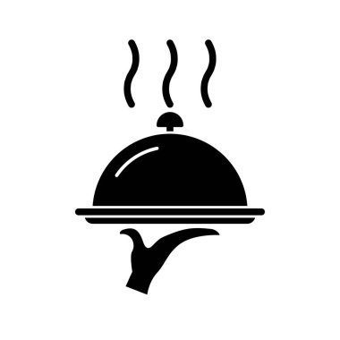 El ve Tepsi simgesi tasarımı 