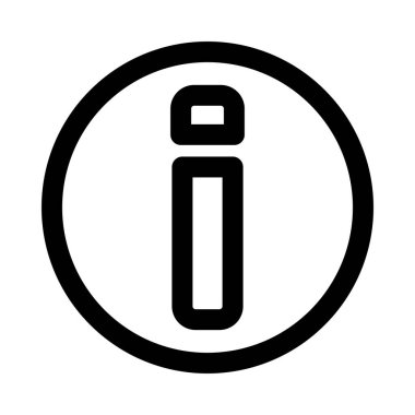 Bilgi simgesi tasarım şablonu