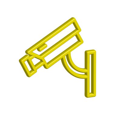 CCTV simge tasarım şablonu