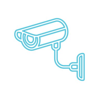 CCTV simge tasarım şablonu