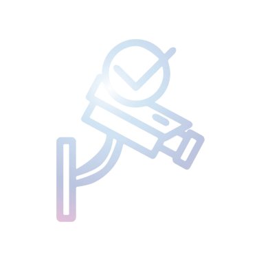 CCTV simge tasarım şablonu