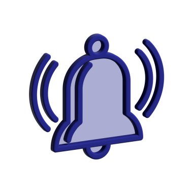 Bell icon illustration vector design template