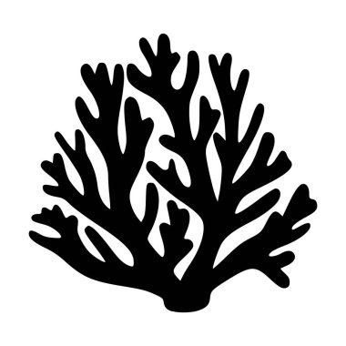 Mercanların basit vektör çizimi, okyanus temalı tasarımlar, deniz altı yaşam kavramları ya da su altı grafikleri için mükemmel, temiz, minimalist tarzda..