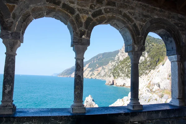 Unique Spectacular Italian Cliffs Rare View Royalty Free Stock Photos