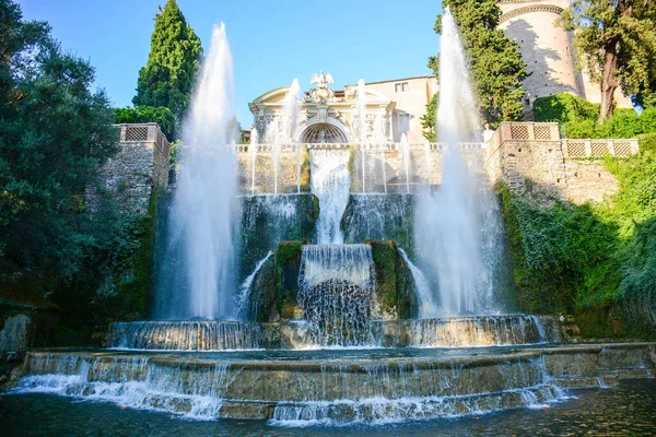 Hidden Treasures Italy Ovato Fountain Waterfall — Stock Photo, Image