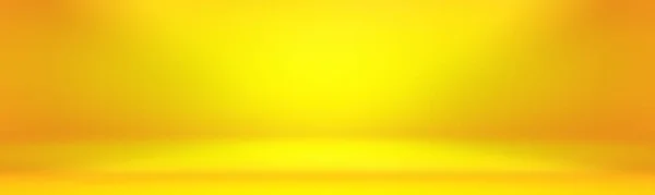 Pared Estudio Degradado Amarillo Lujo Abstracto Lujo Bien Utilizado Como — Foto de Stock