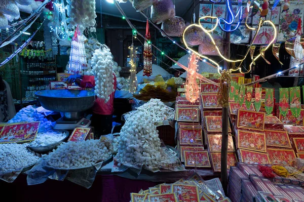 Jodhpur Rajasthan Índia 2019 Objetos Religiosos Para Adorar Deusa Laxmi — Fotografia de Stock