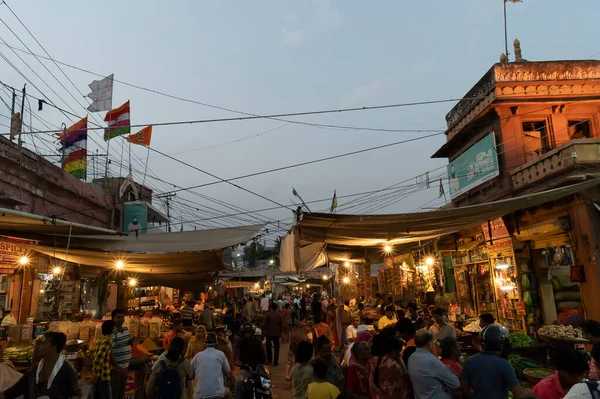 Jodhpur Rajasthan India 2019 Rajasthani Αγοραστές Και Πωλητές Στο Διάσημο — Φωτογραφία Αρχείου