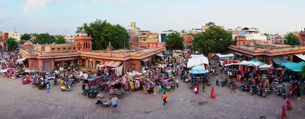 Джодхпур Раджастан Индия 2019 Панорамный Вид Сверху Знаменитый Рынок Сардар — стоковое фото