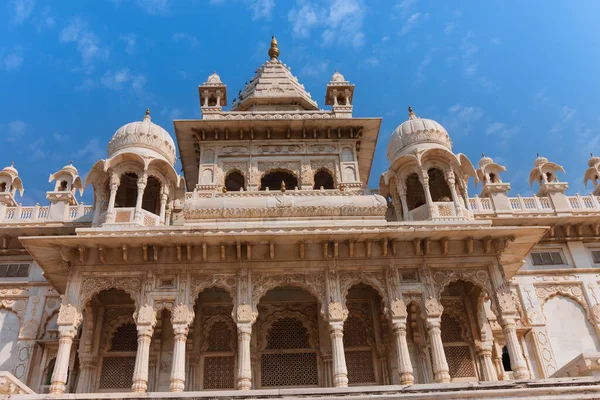 Vacker Arkitektur Jaswant Thada Cenotaph Jodhpur Rajasthan Indien Till Minne — Stockfoto