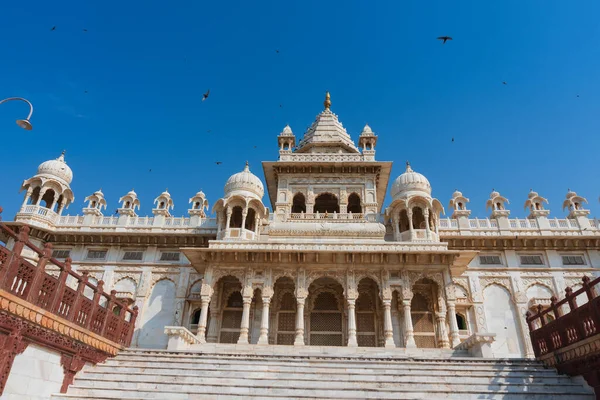 Piękny Widok Jaswant Thada Cenotaph Jodhpur Rajasthan Indie Zbudowane Misternie — Zdjęcie stockowe