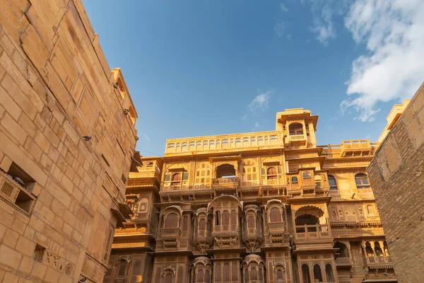 Jaisalmer Rajasthan Indien Oktober 2019 Patwon Haveli Brokadhandelns Herrgård Ett — Stockfoto