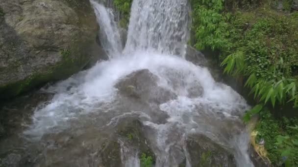Schöner Paglajhora Wasserfall Auf Kurseong Himalaya Gebirge Von Darjeeling Westbengalen — Stockvideo