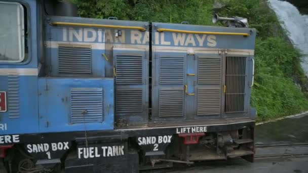 Darjeeling Bengale Occidental Inde Août 2023 Train Diesel Toy Passant — Video